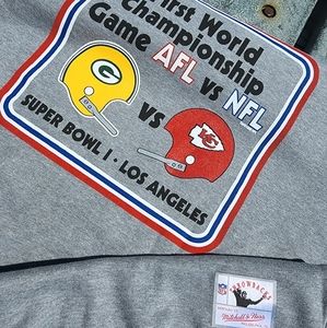 NWT - Mitchell & Ness First Super Bowl Crewneck Sweatshirt